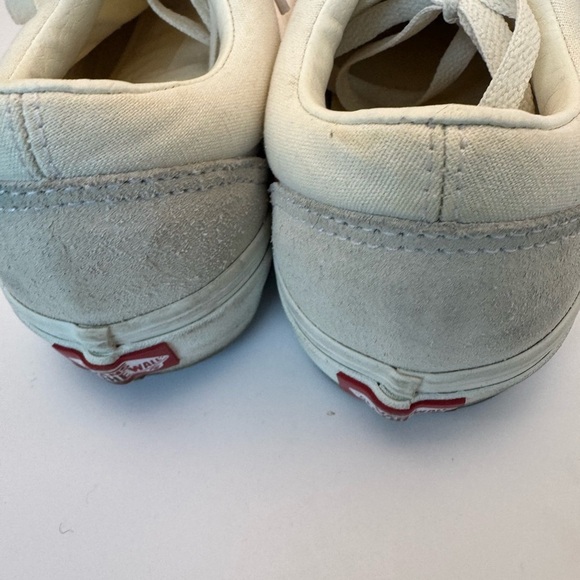 Vans Men’s Size 8/Wmn 9.5 Unisex Vintage Cream Lace Up Sneaker Athletic Shoes - Picture 8 of 16